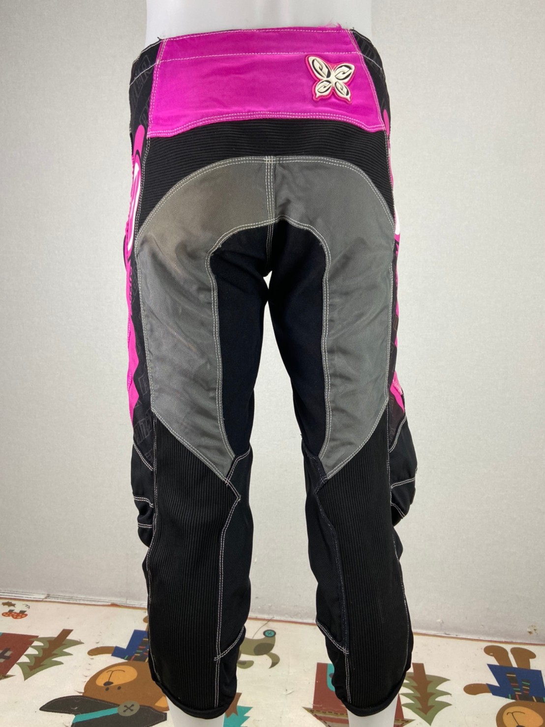 กางเกงขี่มอเตอร์ไซด์ ( มือสอง ) E&A 188: เอว 30" ยาว 26" **Electra