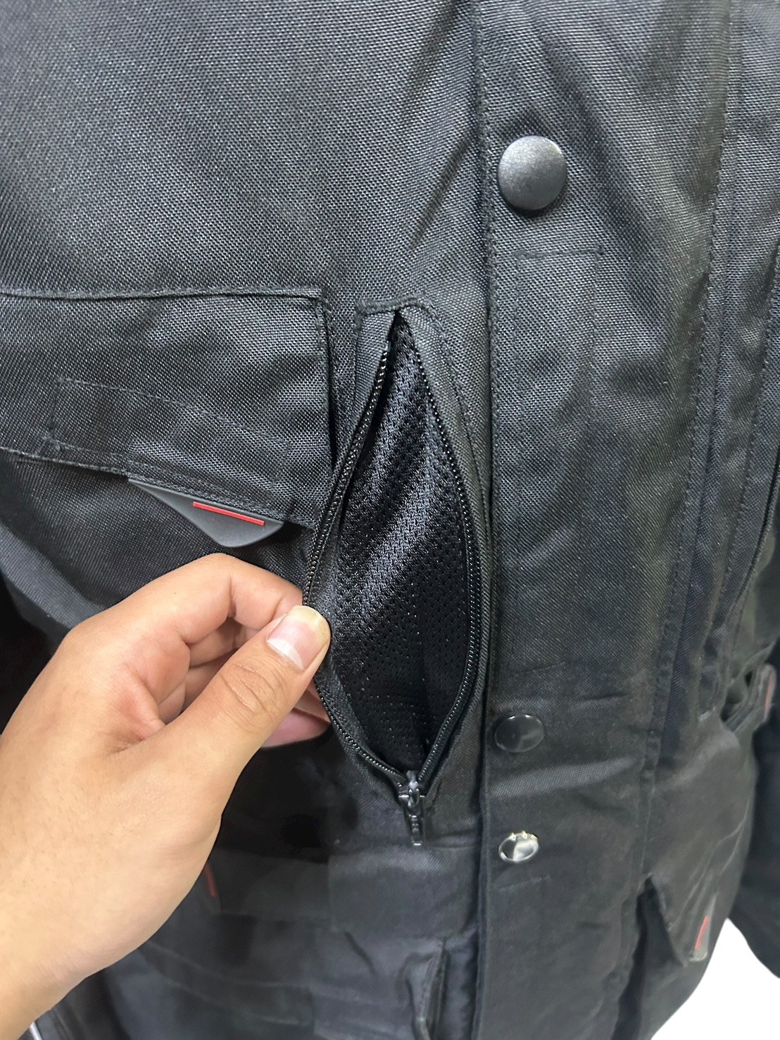 เสื้อขี่มอเตอร์ไซด์( มือสอง) RCTA 800 อก 52" ยาว 29 (XL) **Crane**