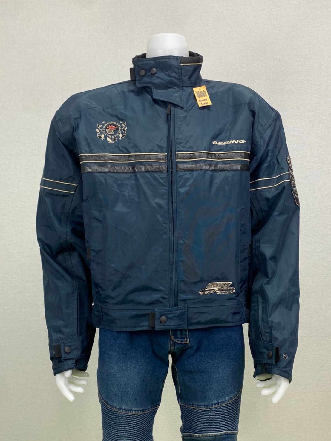 เสื้อขี่มอเตอร์ไซด์( มือสอง) RCS 999: อก 50" ยาว 25" **BERING**