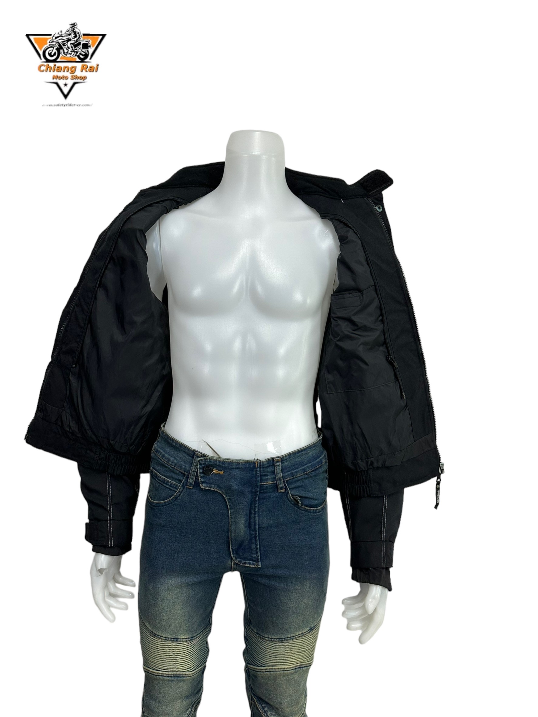 เสื้อขี่มอเตอร์ไซด์( มือสอง) RCSA 800 : อก 46" ยาว 24" (L) weise