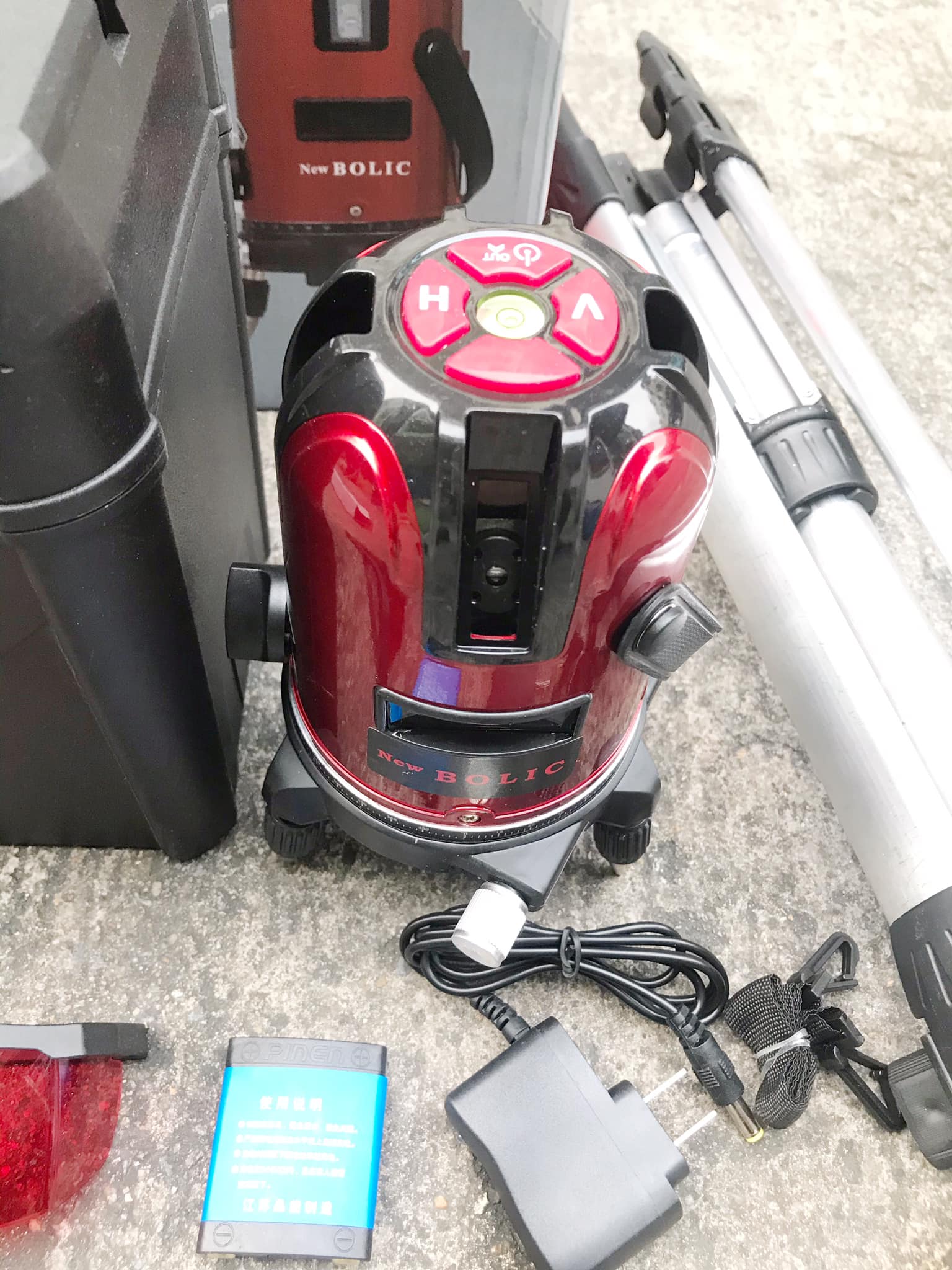 เลเซอร์ขาตั้งแสงแดง ยี่ห้อ New bolic