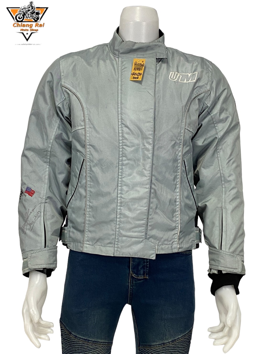 เสื้อขี่มอเตอร์ไซด์( มือสอง) RCSA 512: อก 44" ยาว 24" (M) **UM**
