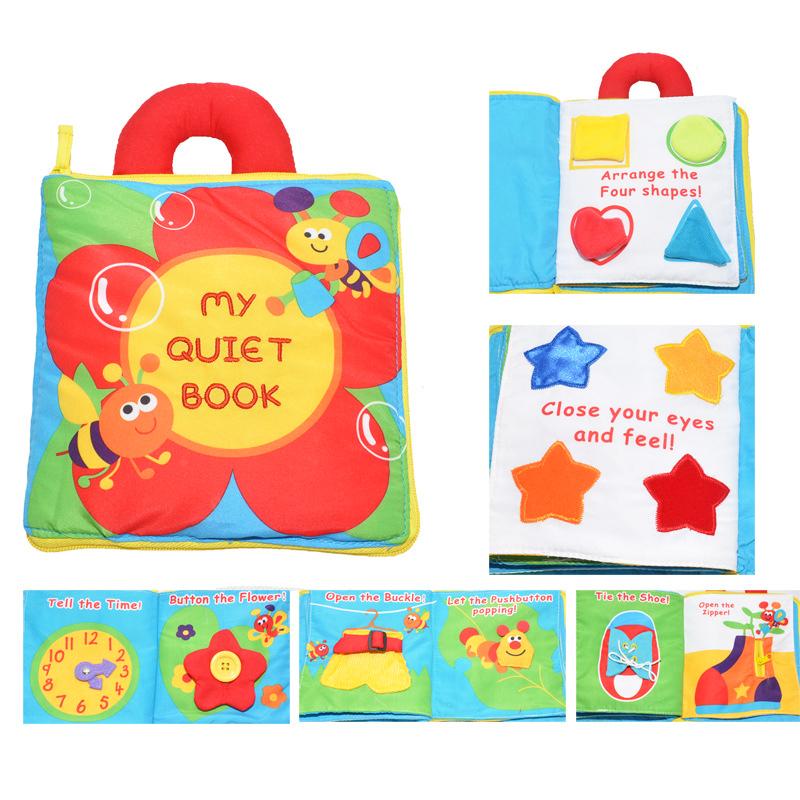 หนังสือผ้า My quiet book
