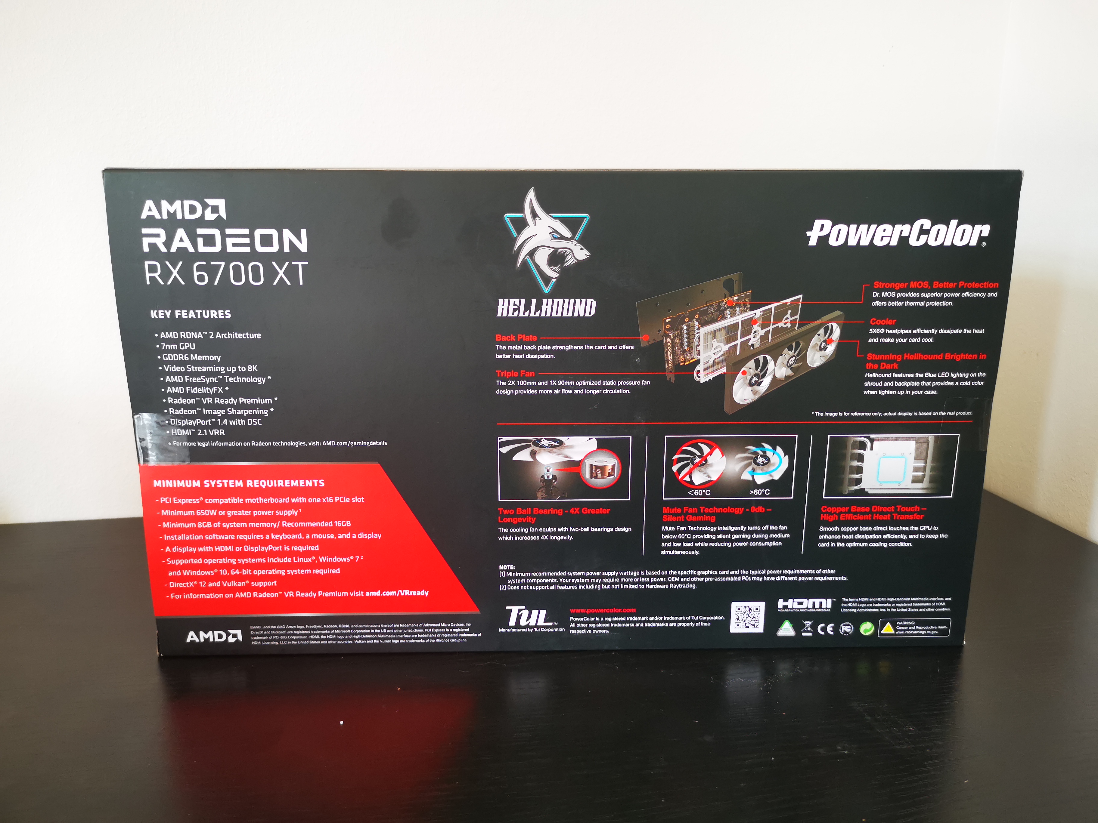 Power Colour HELLHOUND RX 6700XT 12GB GDDR6