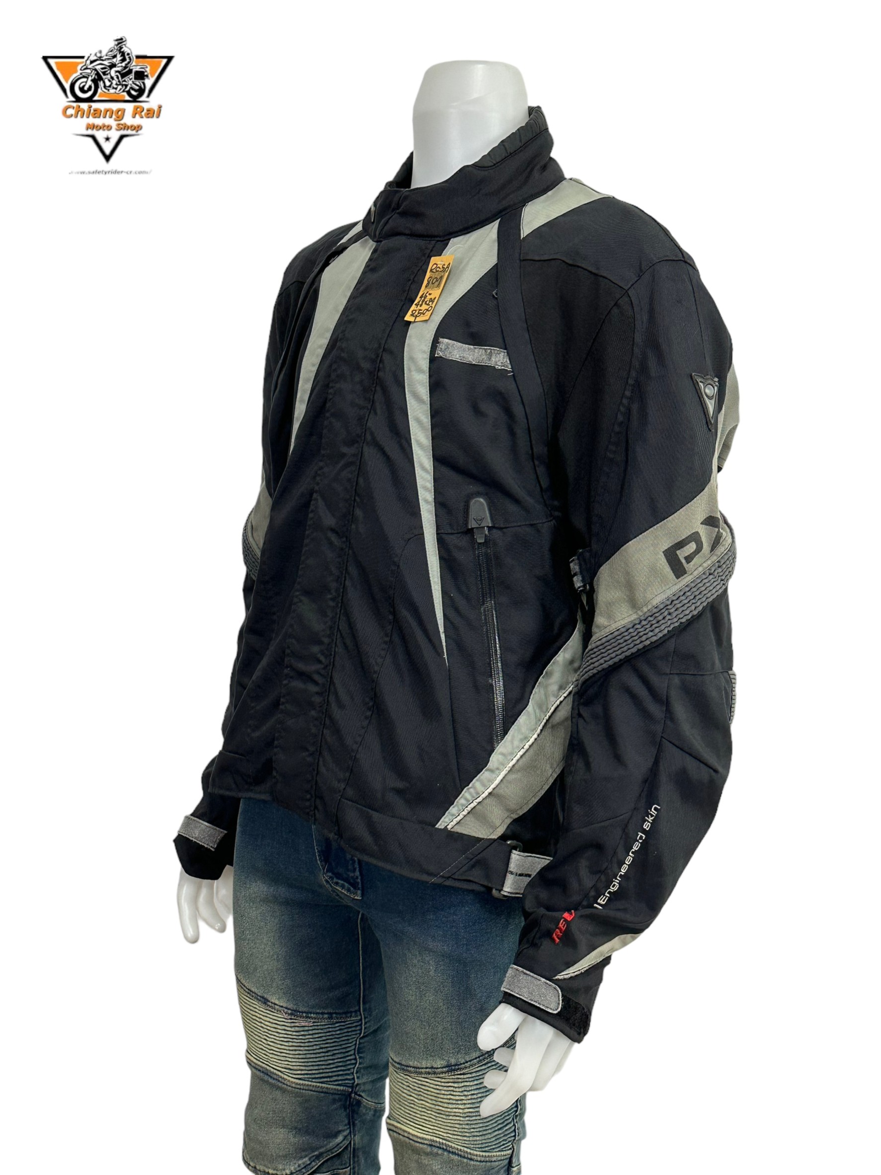 เสื้อขี่มอเตอร์ไซด์( มือสอง) RCSA 801 : อก 46-48" ยาว 24" (L) REV'IT!
