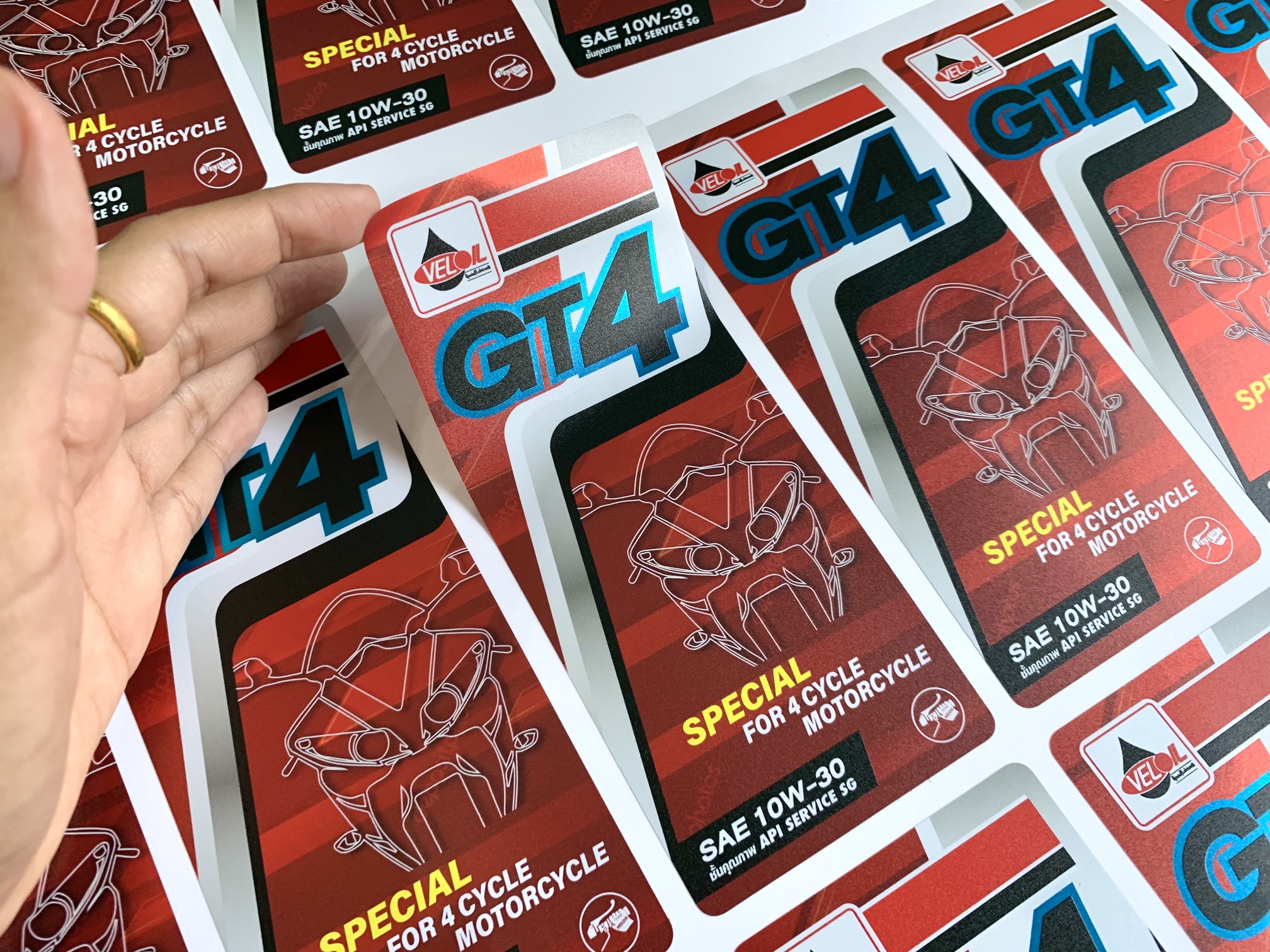 สติ๊กเกอร์ฟรอยด์เงิน