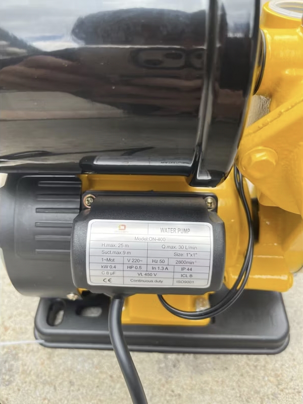 ปั๊มน้ำอัตโนมัติ ยี่ห้อ ONSEN รุ่น ON-400