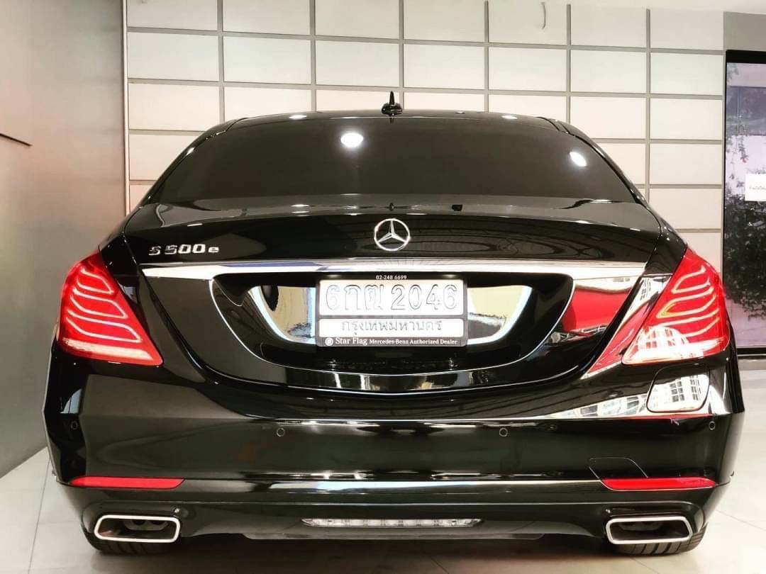 Mercedes Benz S500e V6 3.0 Exclusive Plug-in Hybrid เบรคฟ้า ปี 2017