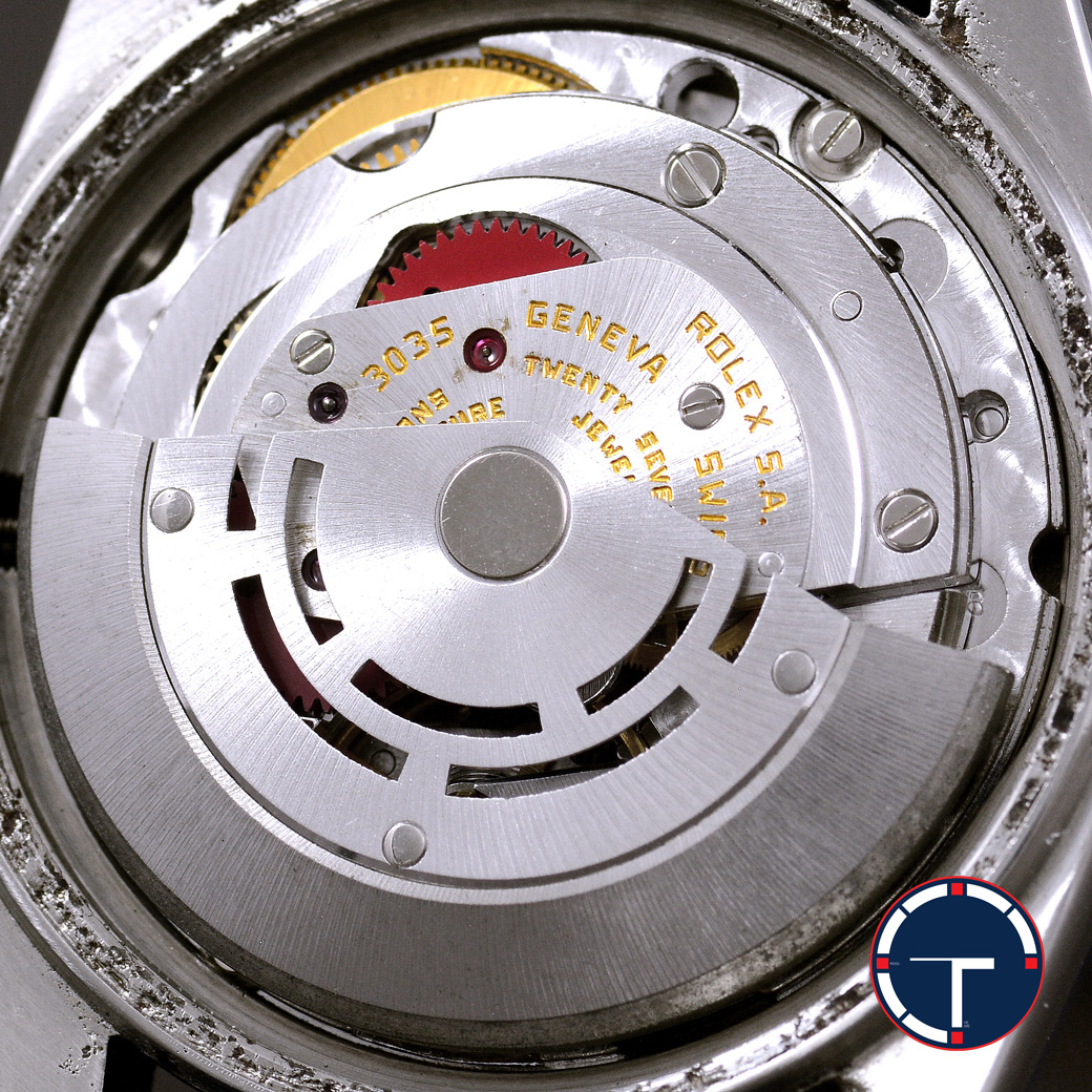 Rolex DateJust Ref.16014 หน้าปัดMickey Mouse ขอบหยักทองคำขาว นาฬิกาปี1980 Automatic ขนาด 36 mm