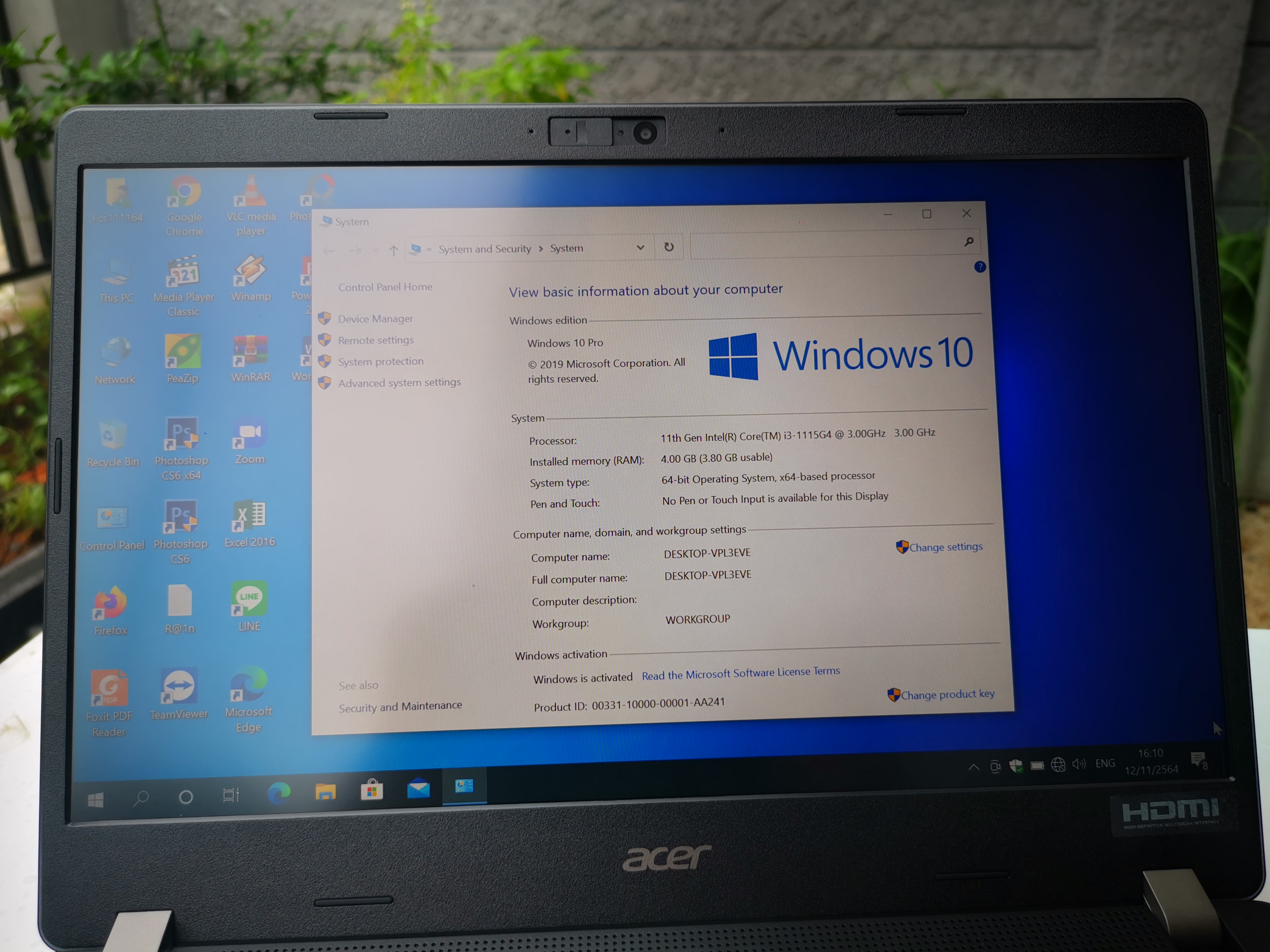 Acer TravelMate TMP214-53-37AP