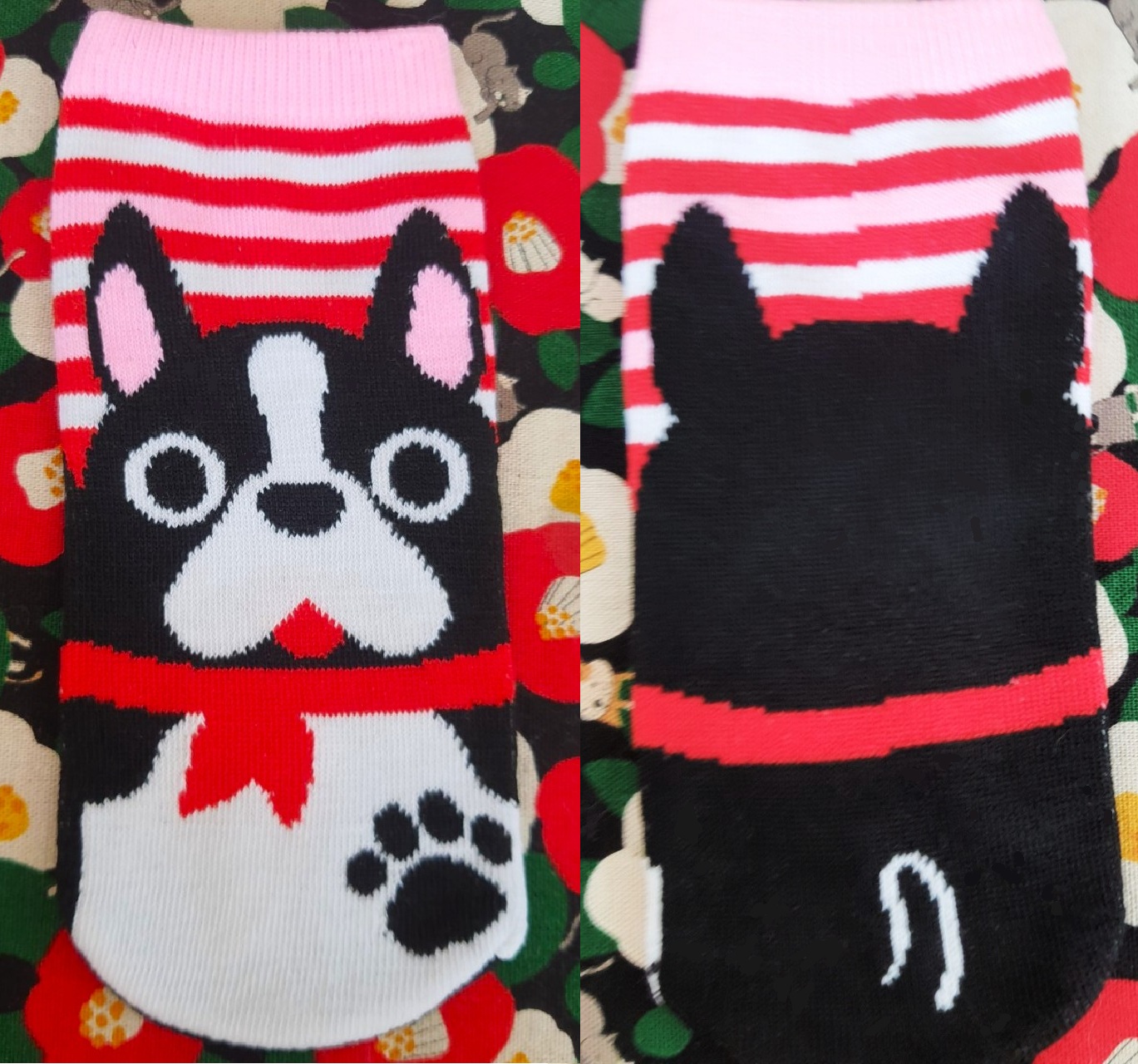 Pet bottle cover ถุงผ้าใส่ขวดทำสัญลักษณ์ / กันไอน้ำหยด น้องหมา น่ารักๆ จากญี่ปุ่น Size : 18 cm