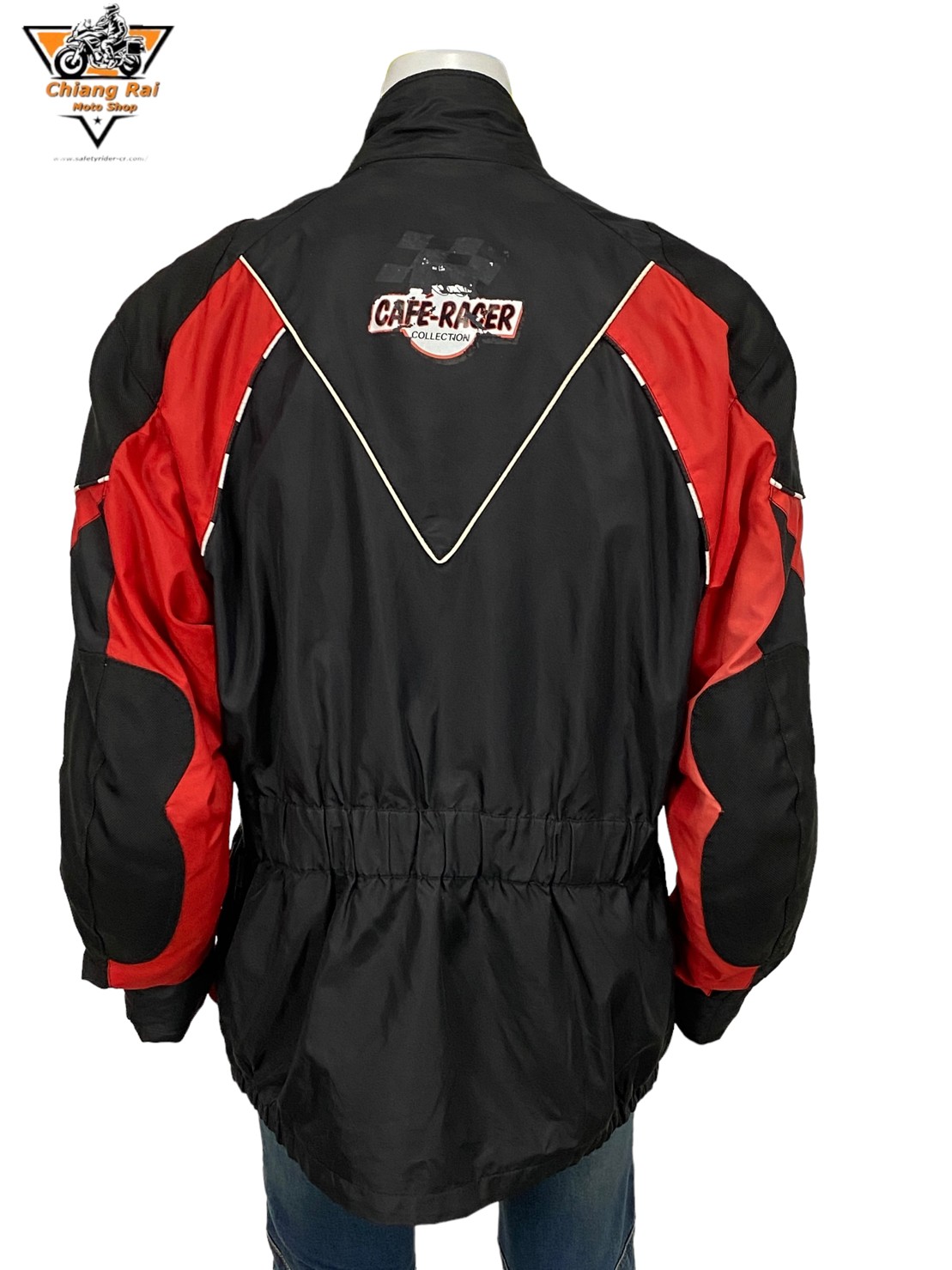 เสื้อขี่มอเตอร์ไซด์( มือสอง) RCTA 339 อก 52 " ยาว 29"(XL) ยี่ห้อ**CAFE-RACER**