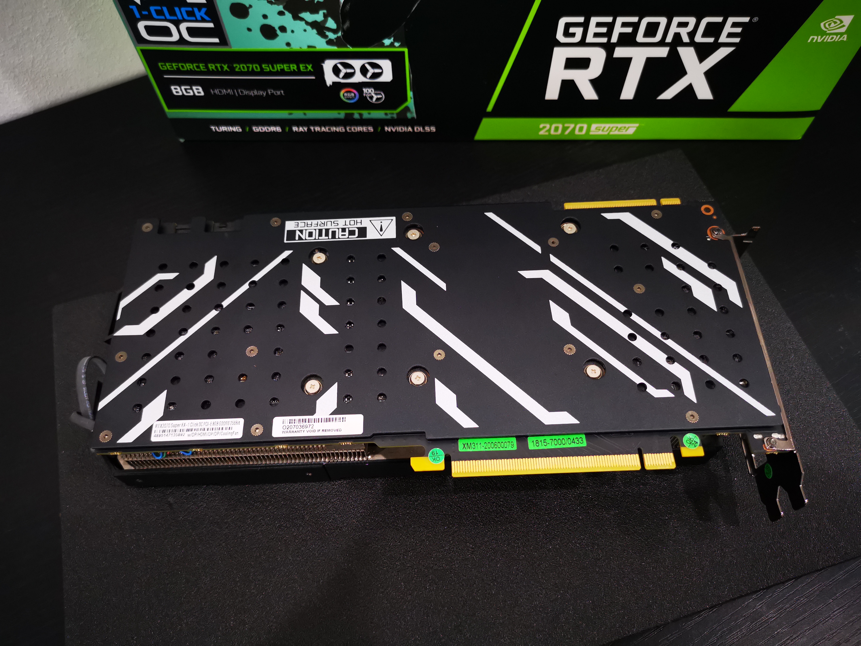 GALAX RTX 2070 SUPER EX-1CLICK OC 8GB GDDR6