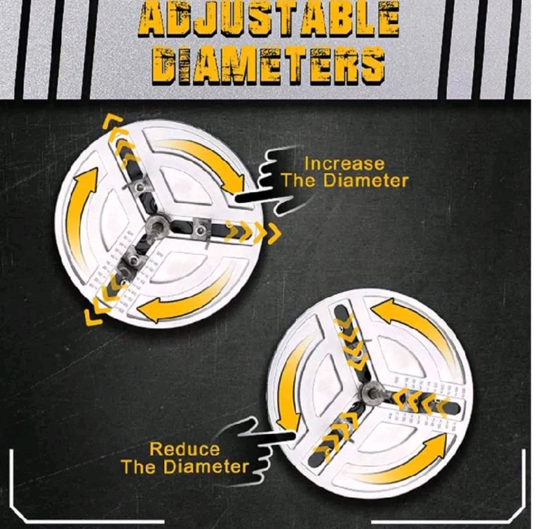 โฮลซอ เลื่อยเจาะฝ้า เลื่อยเจาะไม้ เลื่อยเจาะวงกลมแบบปรับได้