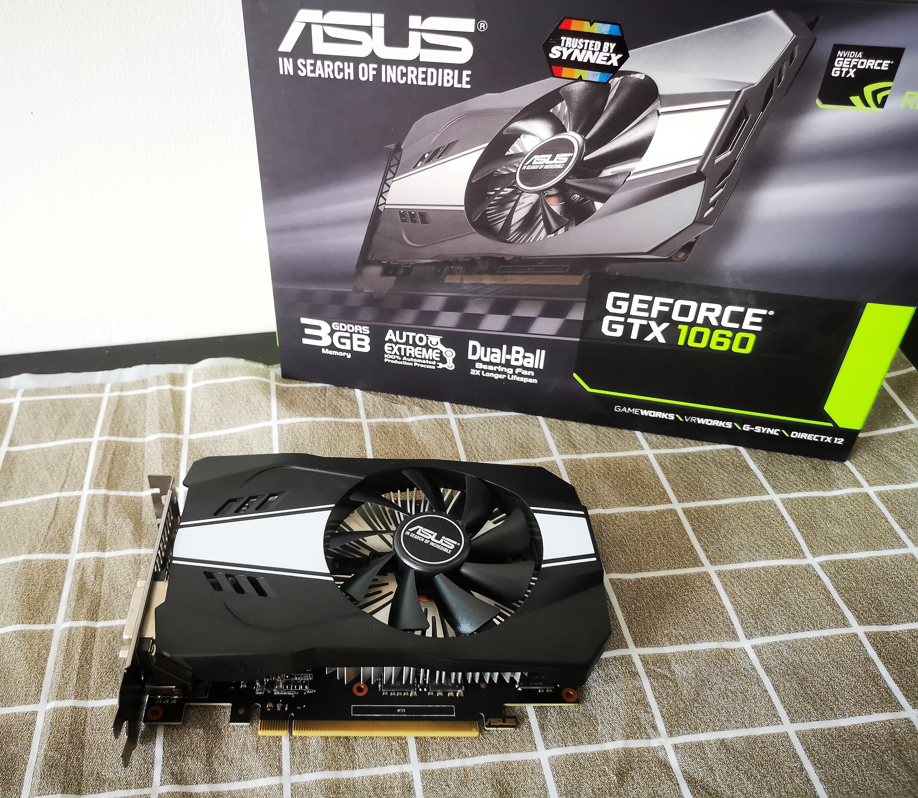Asus GTX 1060 3GB GDDR5 192Bit