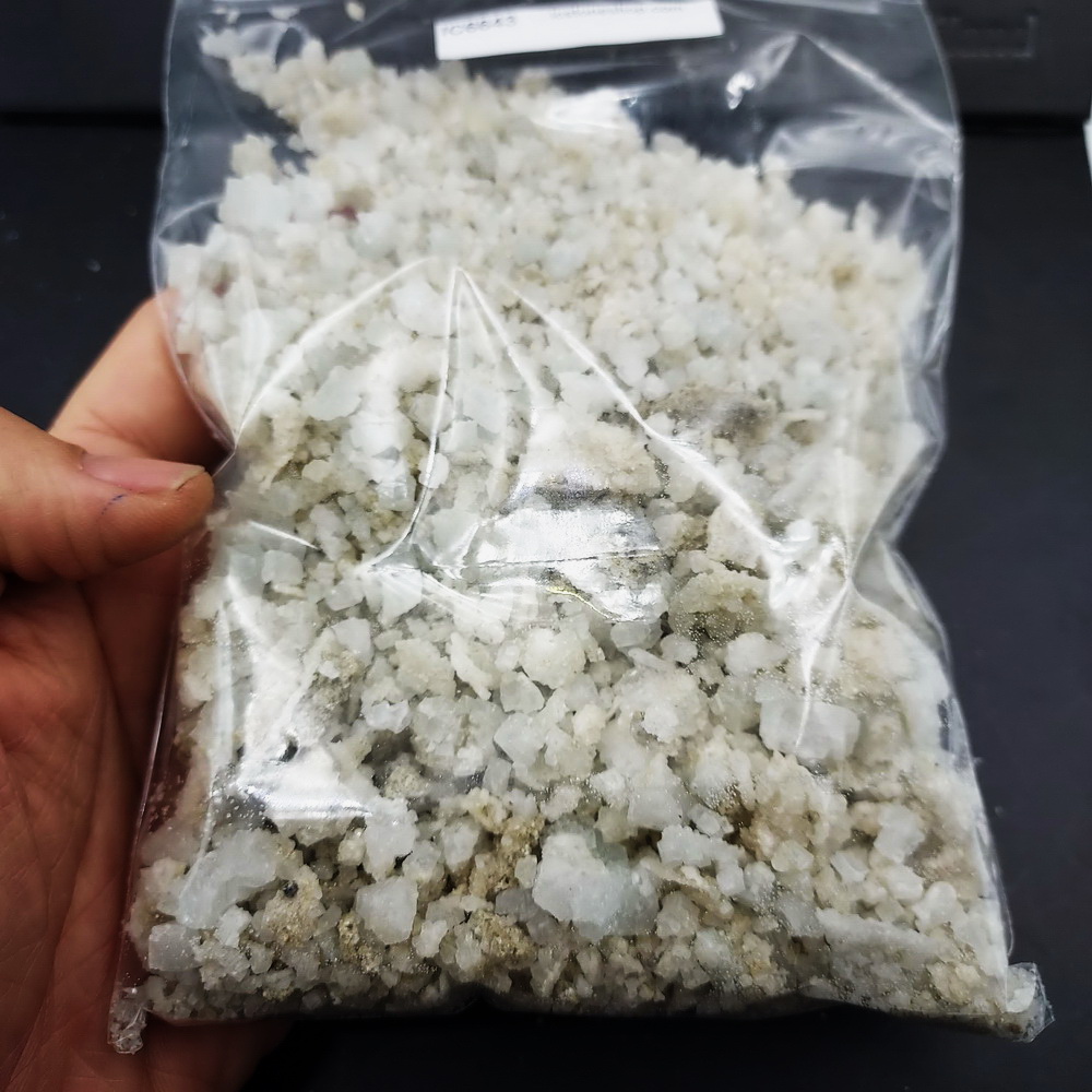 เศษแร่เฮไลท์ ทะเลสาบเซียร์เลส อเมริกา Halite 308กรัม