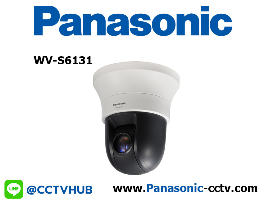 กล้องวงจรปิด Panasonic รุ่น WV-S6131