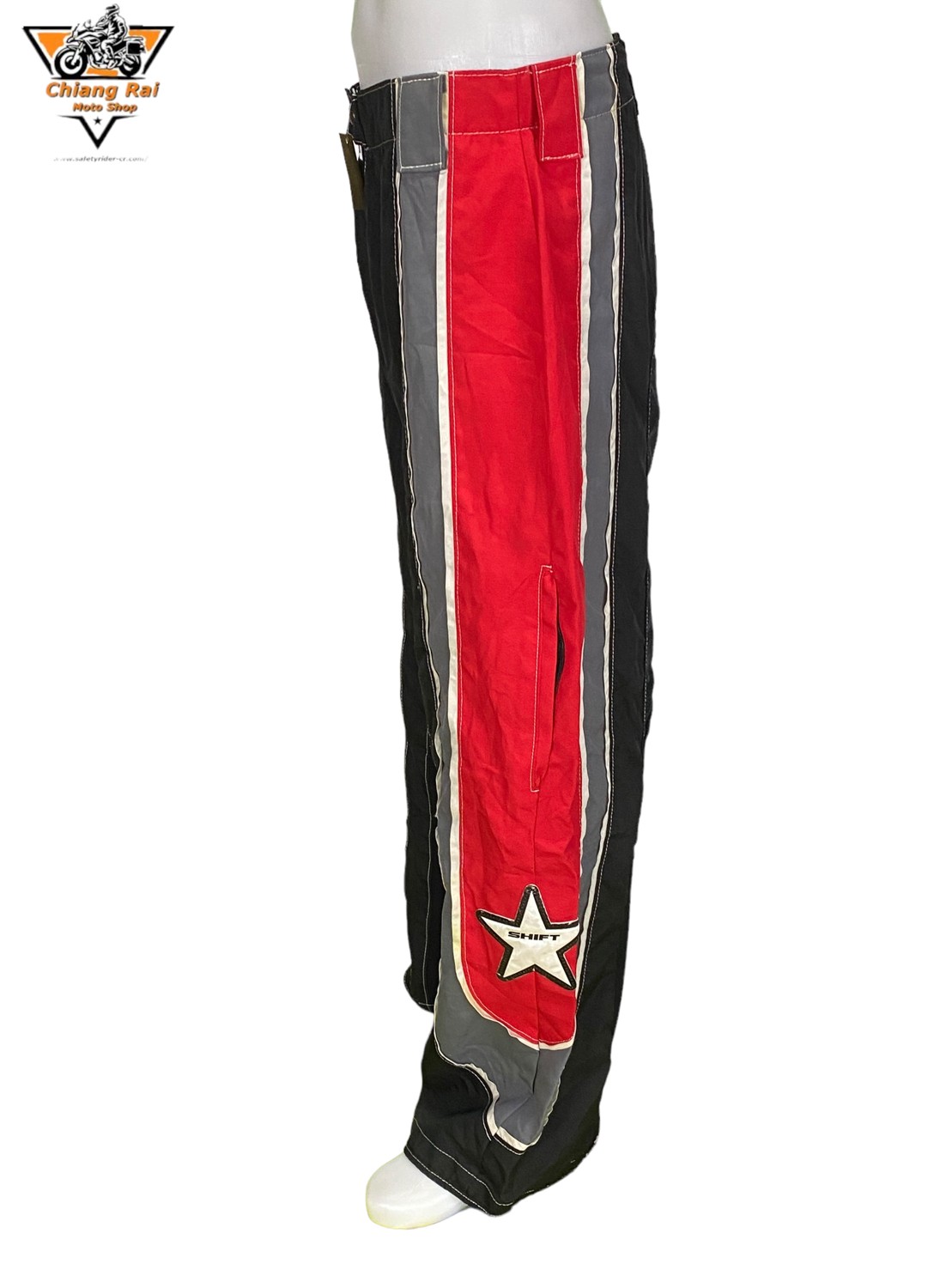 กางเกงขี่มอเตอร์ไซด์ ( มือสอง ) E&A 459: เอว 36" ยาว 30" **SHIFT**