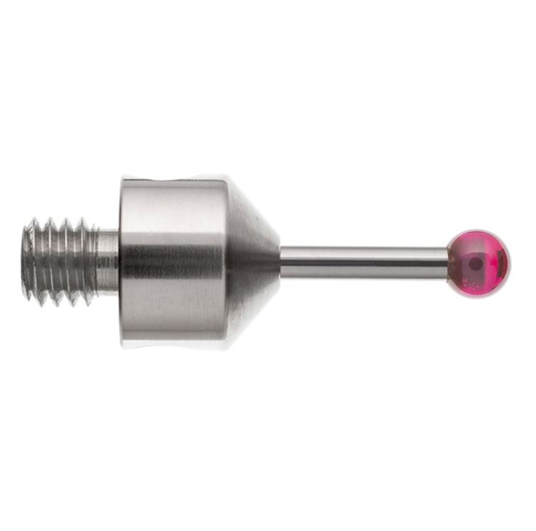 หัววัด CMM M5, Ruby ball 4 mm, EWL 11.9 mm, L 20 mm เสป็คเดียวกับ Renishaw code. A-5003-5209 สำเนา