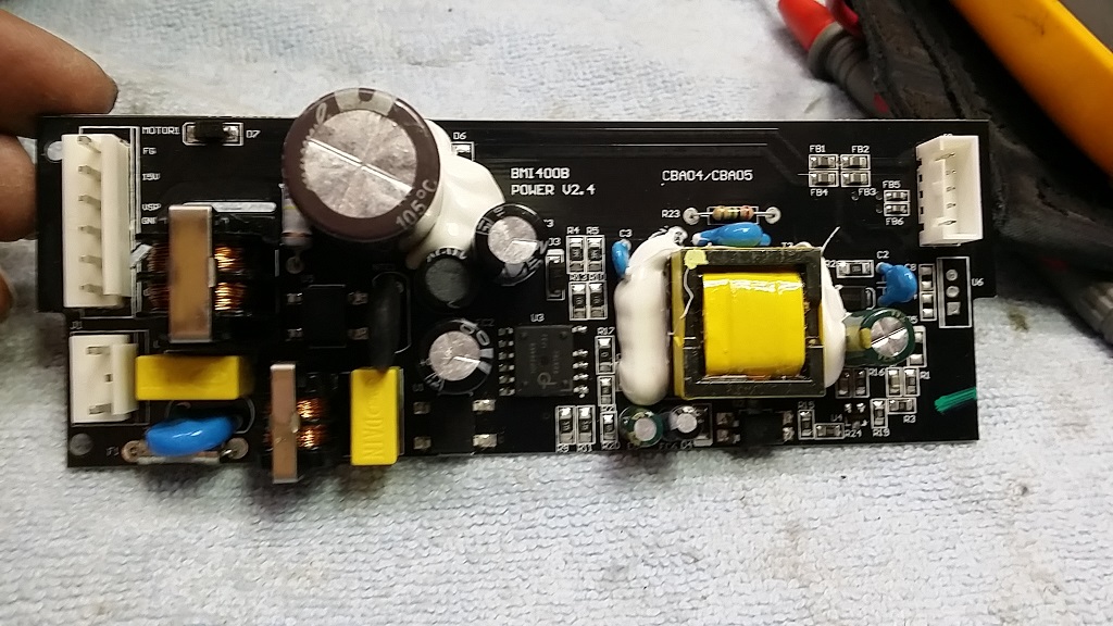 ซ่อมเครื่องฟอกอากาศ ยี่ห้อ Baomi รุ่น BMI450A อาการเปิดไม่ติด