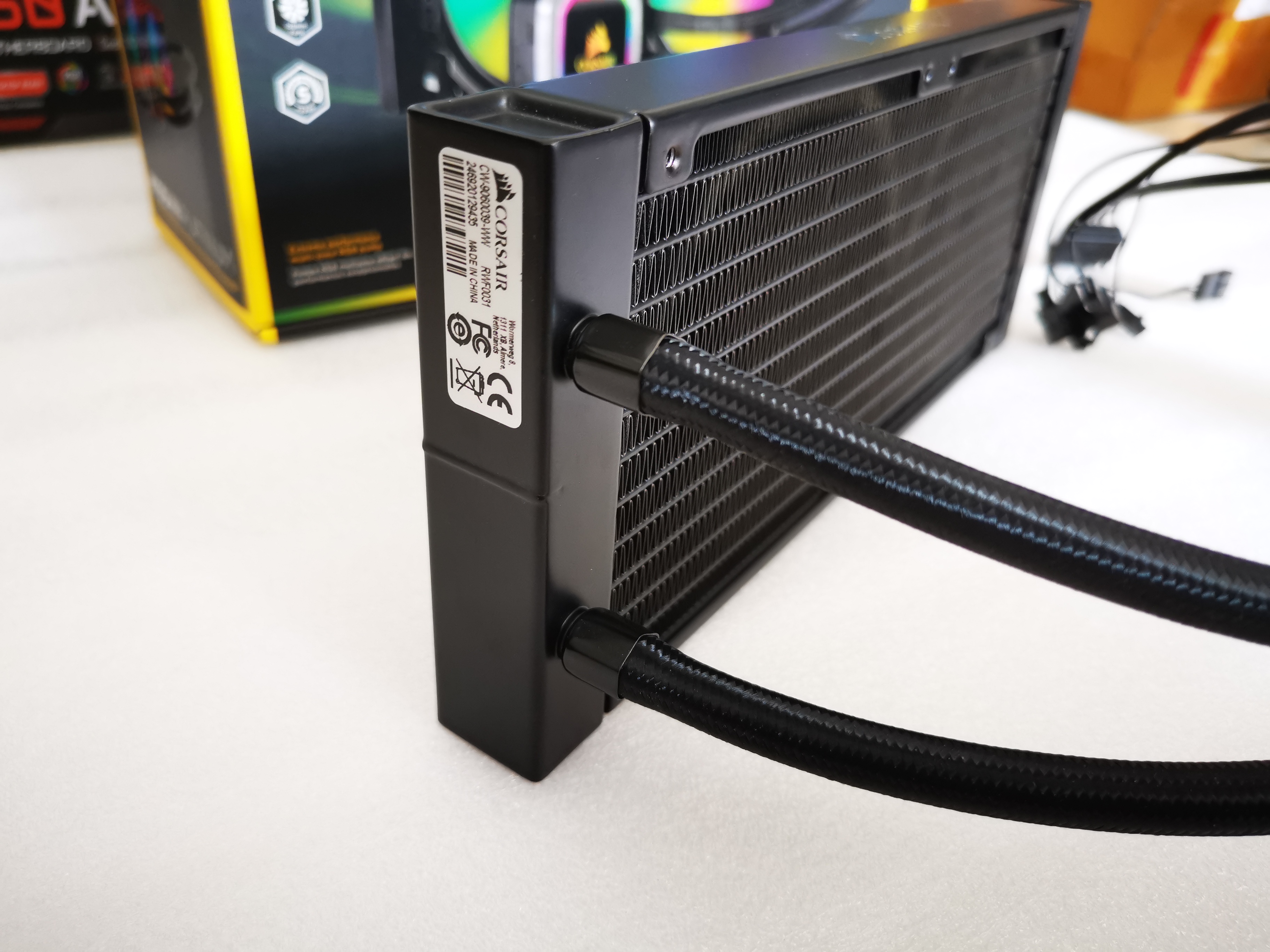 CPU LIQUID COOLER CORSAIR H100I RGB PLATINUM