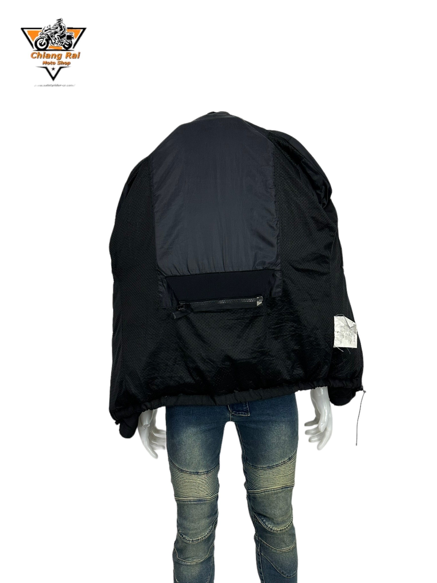 เสื้อขี่มอเตอร์ไซด์( มือสอง) RCTA 525: อก 52" ยาว 30" (XL) **BERING**