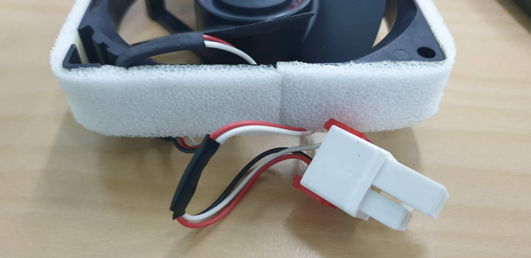 Nidec U92C12MS1B3-52 K09 พัดลมตู้เย็น SAMSUNG 12VDC (มีโฟมด้านข้าง) ขนาด 91.2*91.2 mm