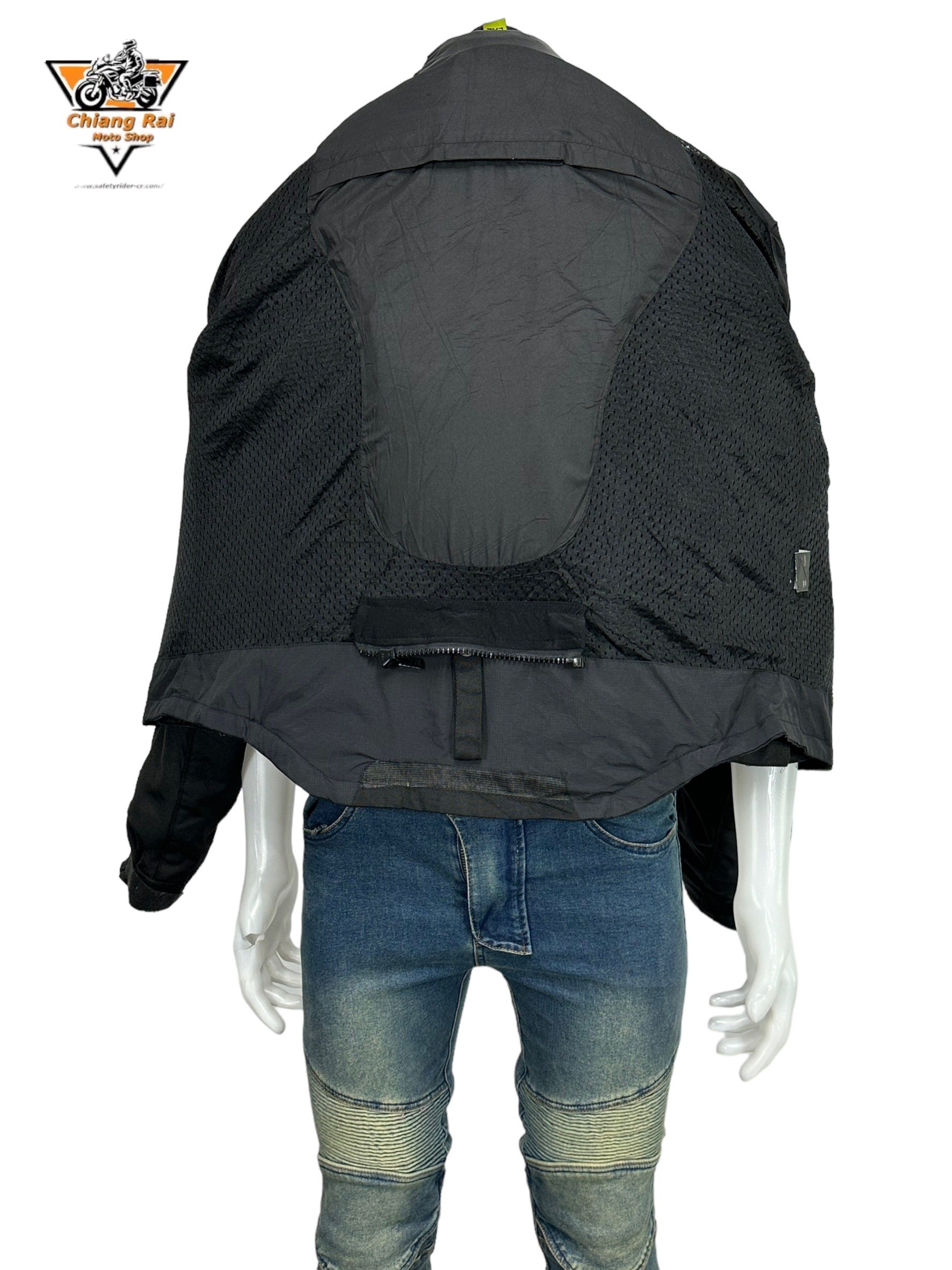 เสื้อขี่มอเตอร์ไซด์( มือสอง) RCSA 820 : อก 50" ยาว 26" (XL) **MACNA**