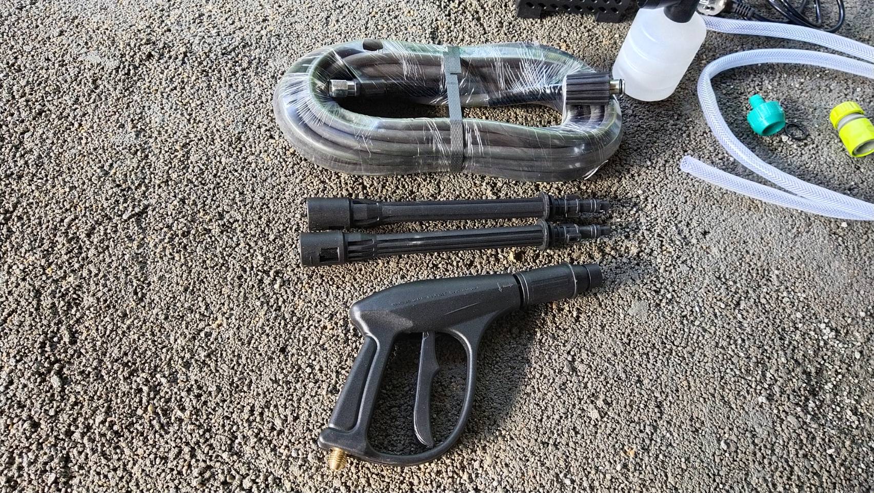 เครื่องฉีดนํ้าแรงดันสูง ยี่ห้อ BKK งาน Japan แท้ความแรง 350 บาร์