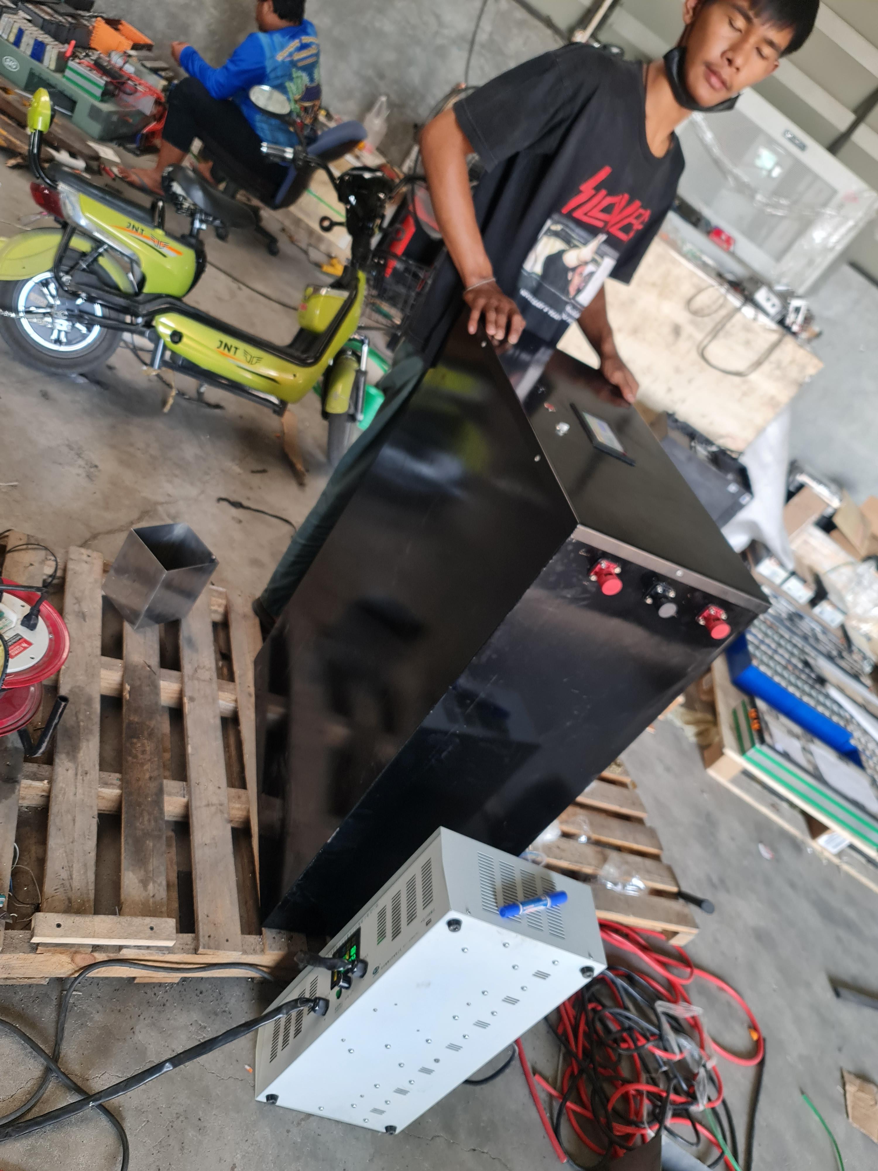 แบตเตอรี่ลิเทียม 48v 640Ah ประกอบใช้ในโรงงานอุตสาหกรรม