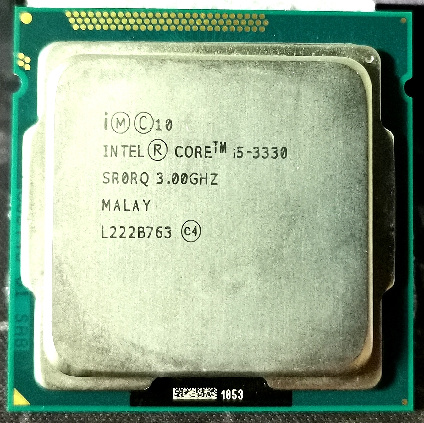 CPU i5 3330