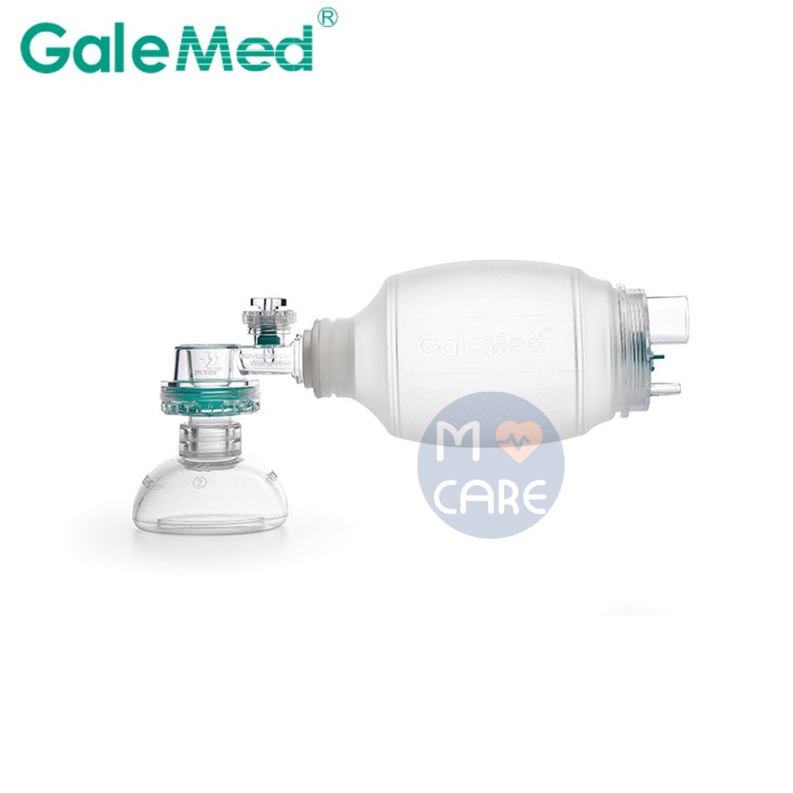 ชุดช่วยหายใจชนิดมือบีบสำหรับเด็กโต GALEMED Ambu Bag รุ่น Rescu-7 Resuscitator, Child, W/Pop-Off (ถุง PVC)