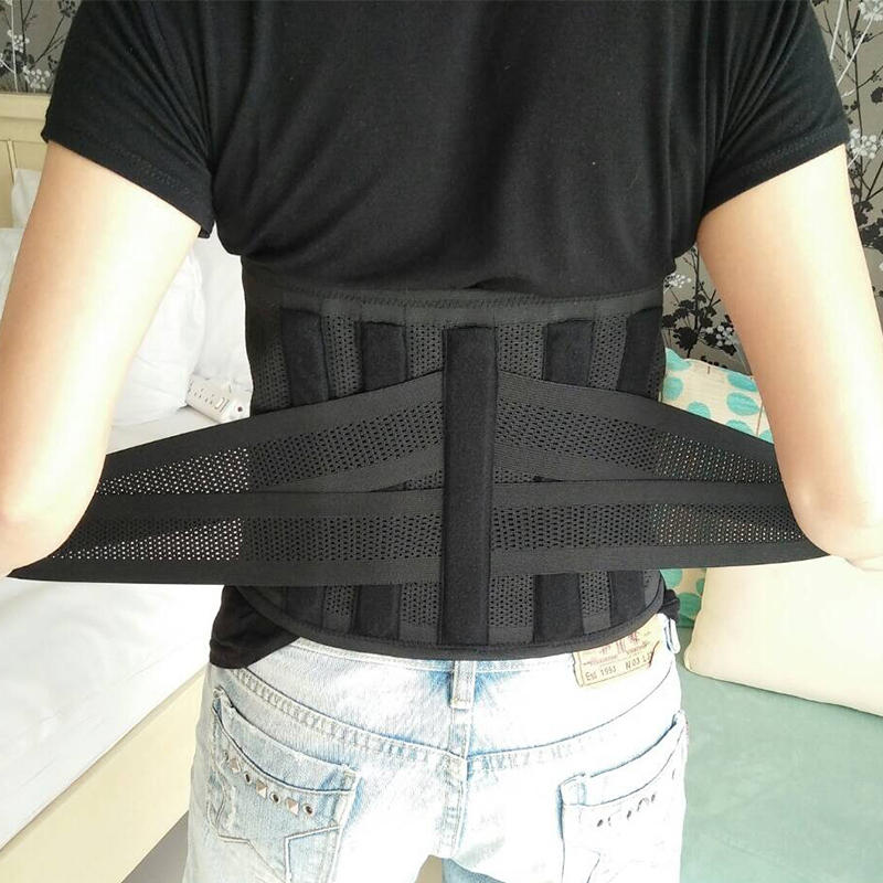 เข็มขัดพยุงหลัง บล็อคหลัง สีดำ Size 3XL