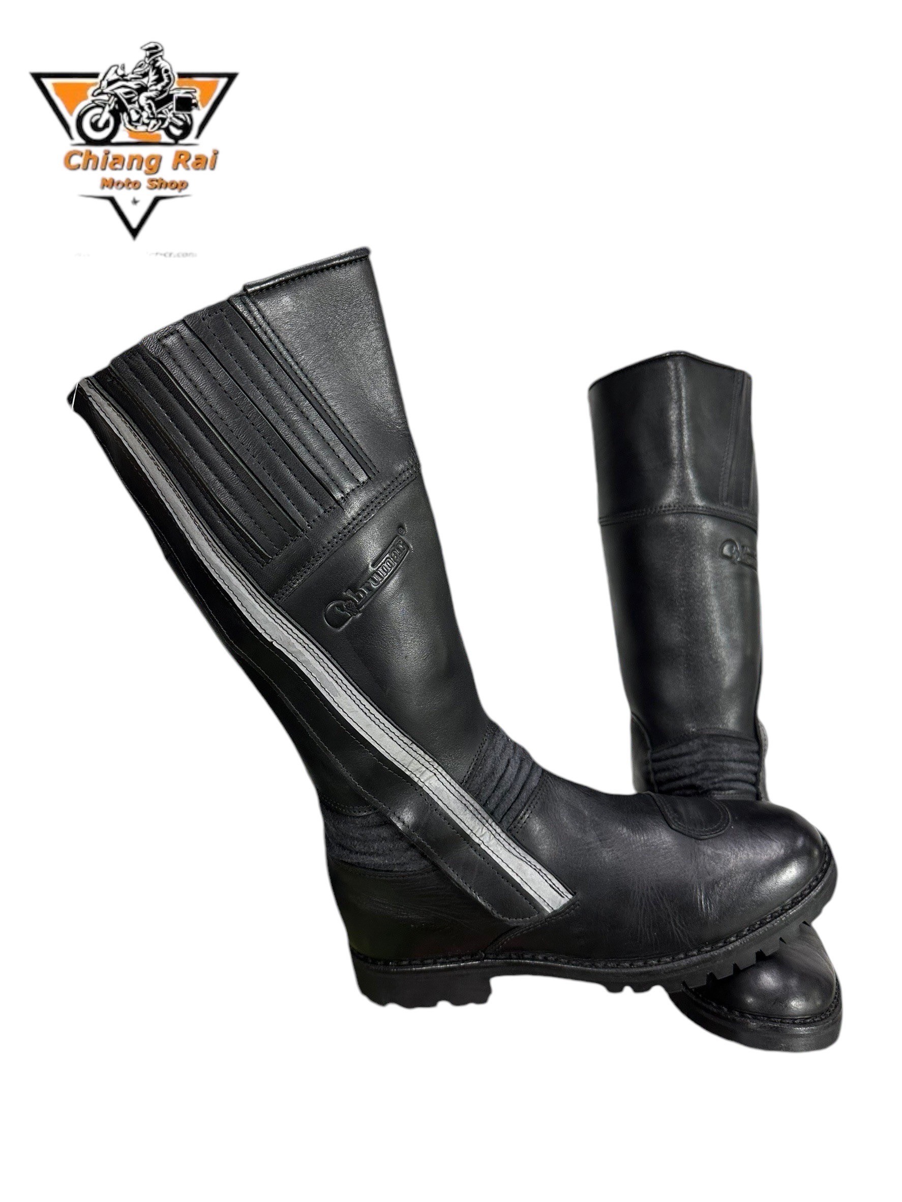 รองเท้าขี่มอเตอร์ไซด์( มือสอง) RCBS-788 Size ขนาดจากป้าย 44:EUR / 9:UK / 28:Cm.(DAVOS)