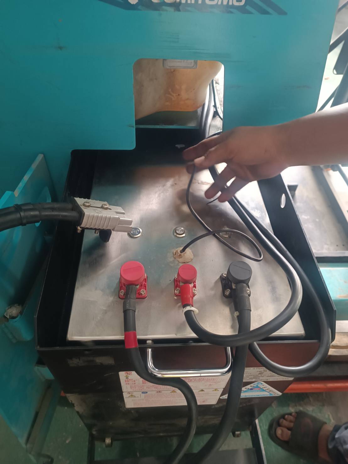 แบตเตอรี่ลิเธียม โฟลคลิฟท์ไฟฟ้า 48v 400ah
