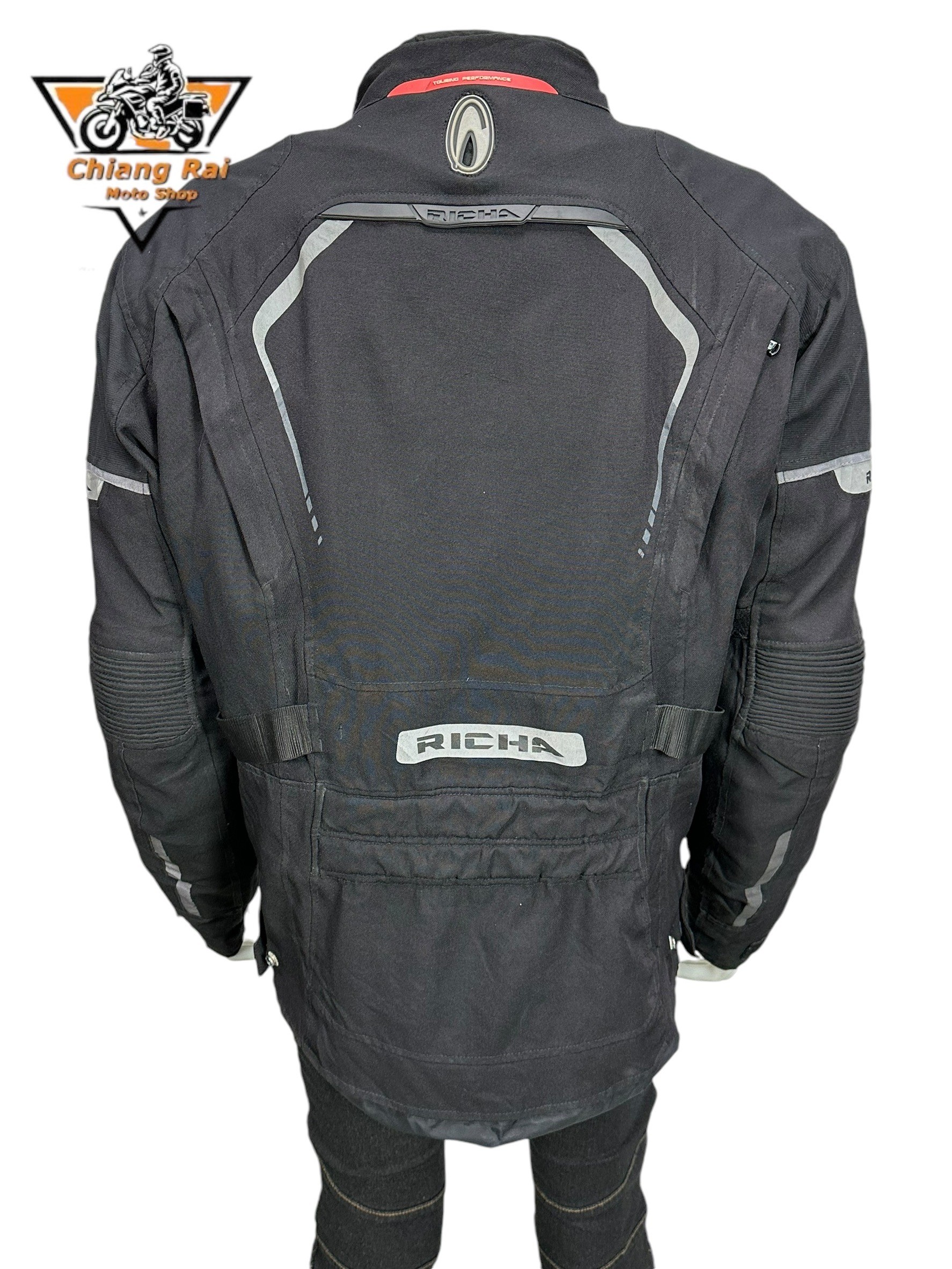 เสื้อขี่มอเตอร์ไซด์( มือสอง) RCTA 678 อก 50" ยาว 26"(XL) **RIC-HA**