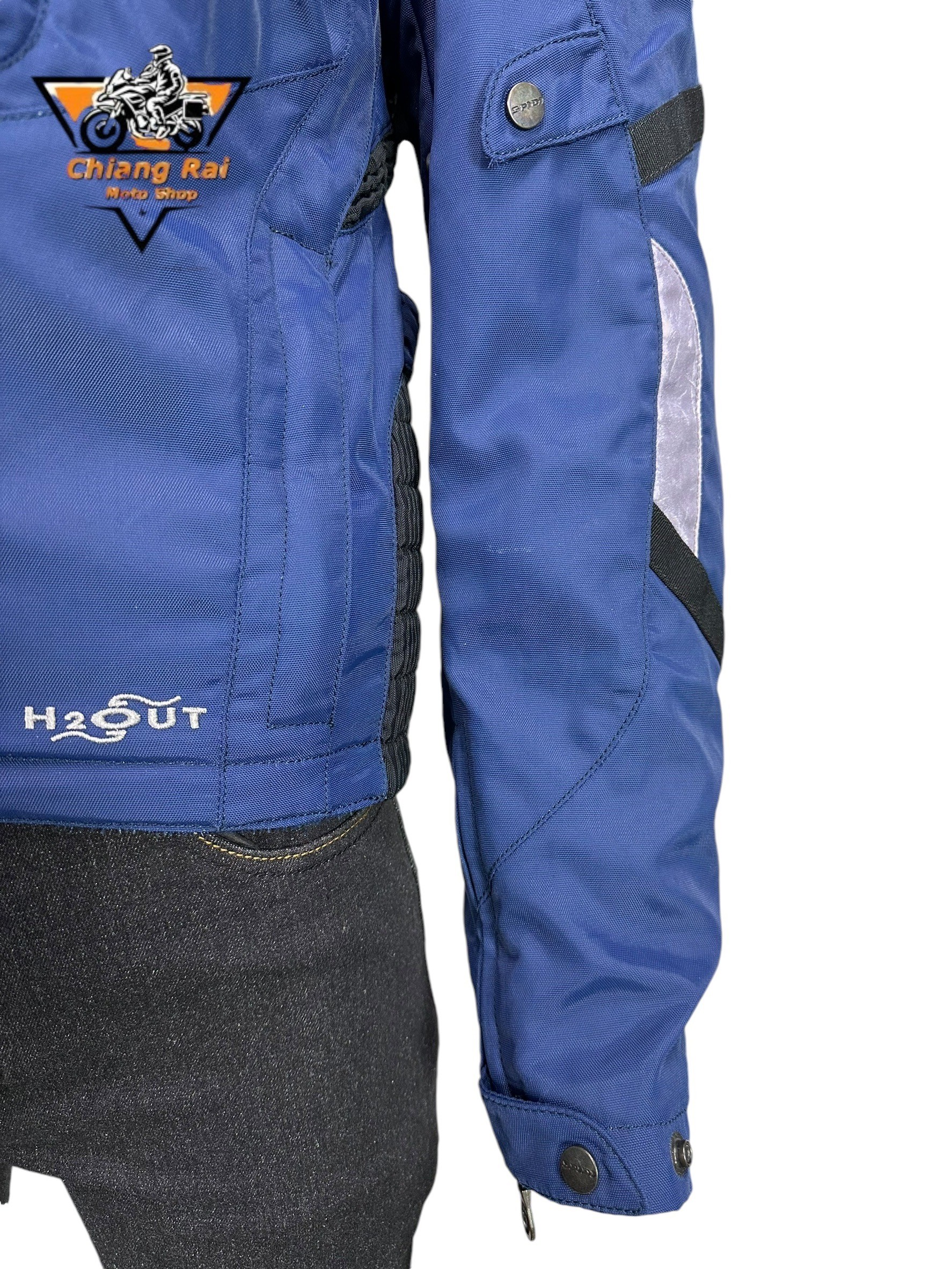 เสื้อขี่มอเตอร์ไซด์( มือสอง) RCSA 924 : อก 40" ยาว 22" (S) **SPIDI**