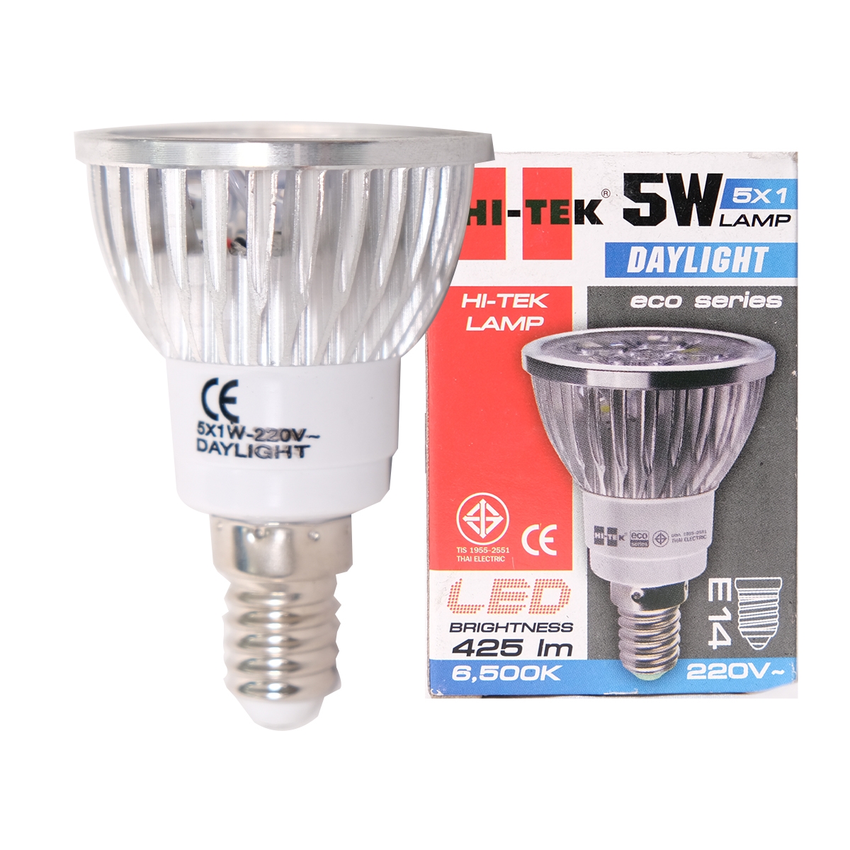 HI-TEK หลอดไฟ LED MR16 5 วัตต์ รุ่น ECO (Day Light)