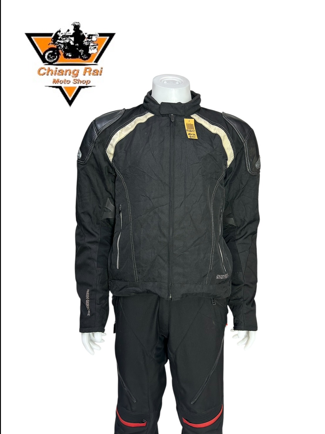 เสื้อขี่มอเตอร์ไซด์( มือสอง) CRSB 041 : อก 48" ยาว 24" (L) **HeinGericke**