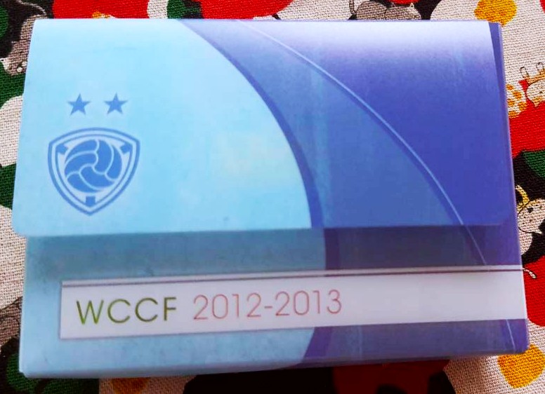 กล่อง ใส่ การ์ด นามบัตร ใส่ของ พกพา WCCF จากญี่ปุ่น World Club Champion Football ฟุตบอล Size : 10 x 7.5 cm