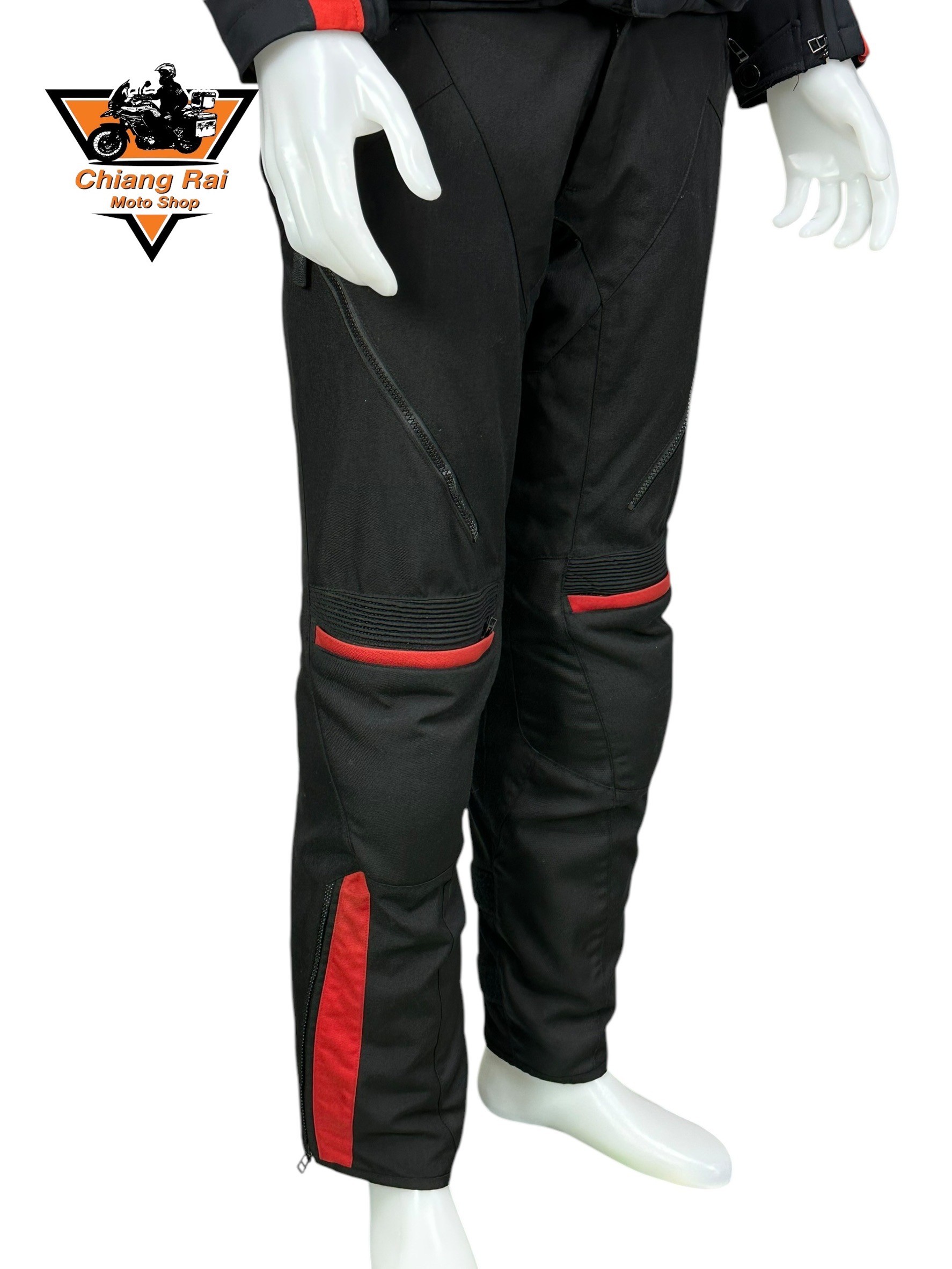 ชุดสำหรับขี่มอเตอร์ไซด์ (มือสอง) SET 027 ชุดทัวริ่ง เสื้อการ์ด + กางเกง ยี่ห้อ***dainese***