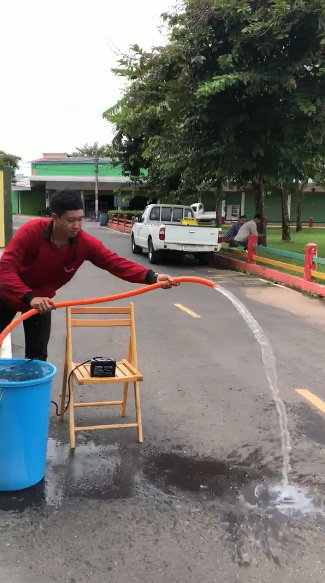 ปั๊มไดโว่ ดูดน้ำใช้แบต 12v