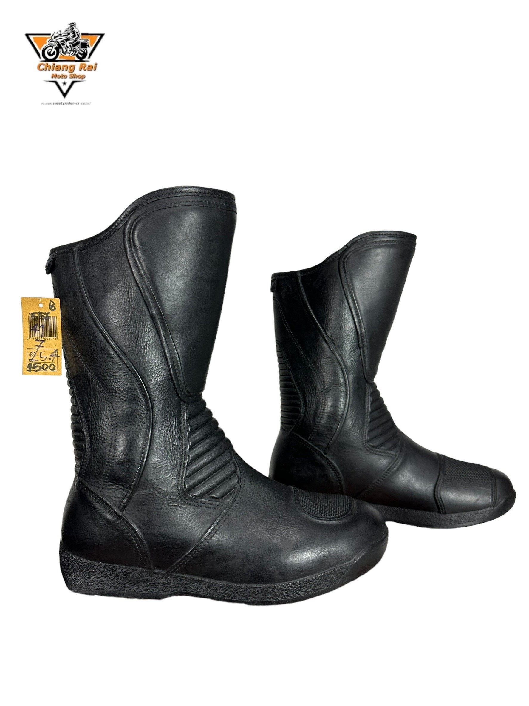 รองเท้าขี่มอเตอร์ไซด์( มือสอง) RCBS-556 Size ขนาดจากป้าย 41:EUR / 7:UK / 25.4:Cm.(bata)