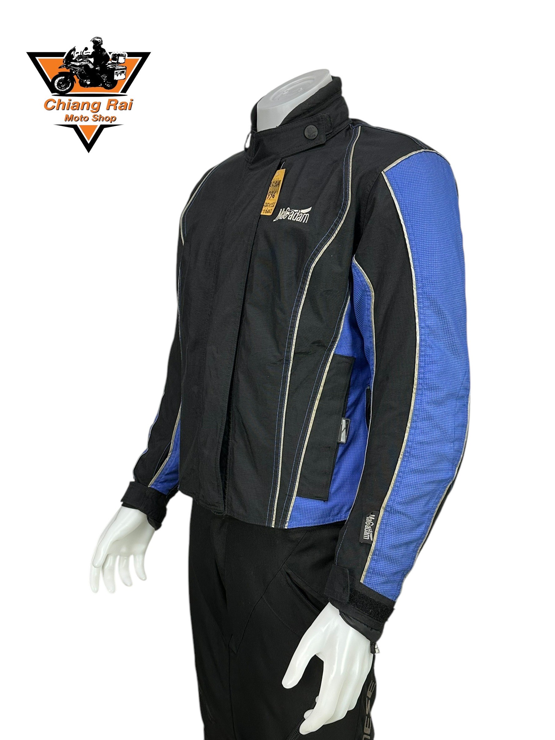 เสื้อขี่มอเตอร์ไซด์( มือสอง) RCSA 996 : อก 44" ยาว 21" (M) **Macadam**