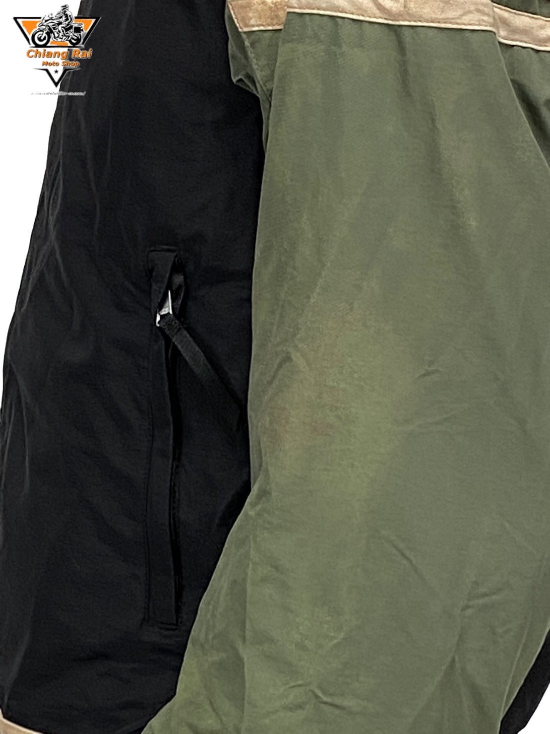 เสื้อขี่มอเตอร์ไซด์( มือสอง) RCSA 526: อก 50" ยาว 25" (XL) **GREEDY**