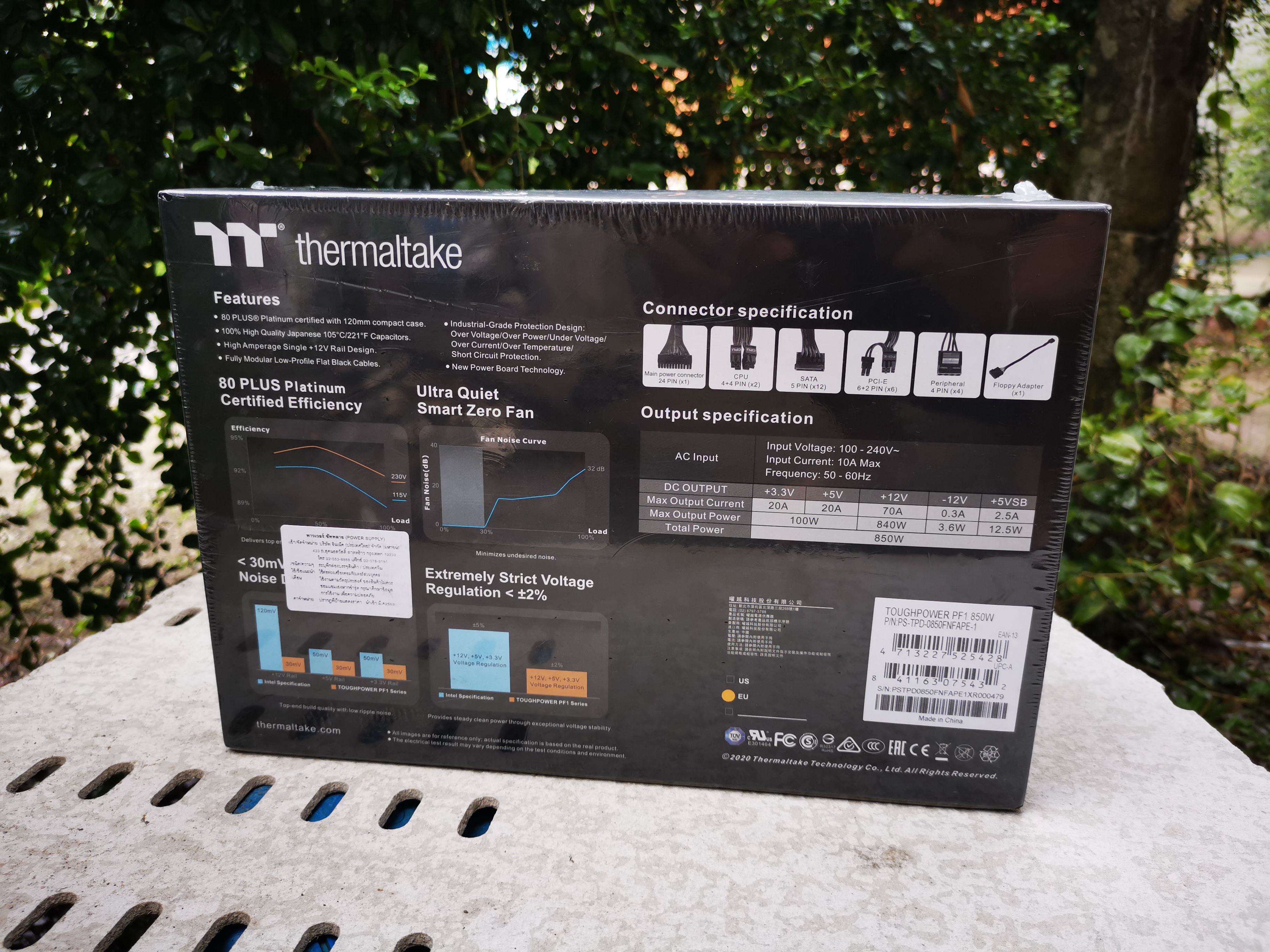 PSU THERMALTAKE TOUGHPOWER PF1 850W (80+ PLATINUM)