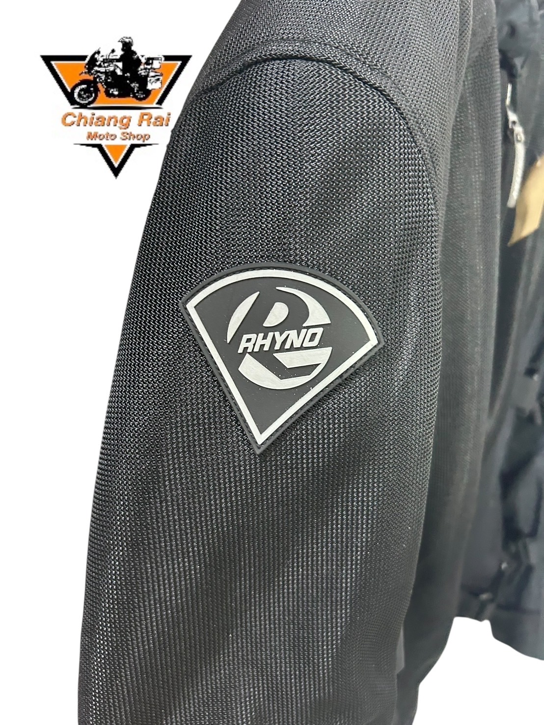 เสื้อขี่มอเตอร์ไซด์( มือสอง) CRSB 039 : อก 46" ยาว 25" (L) **Rhyno**