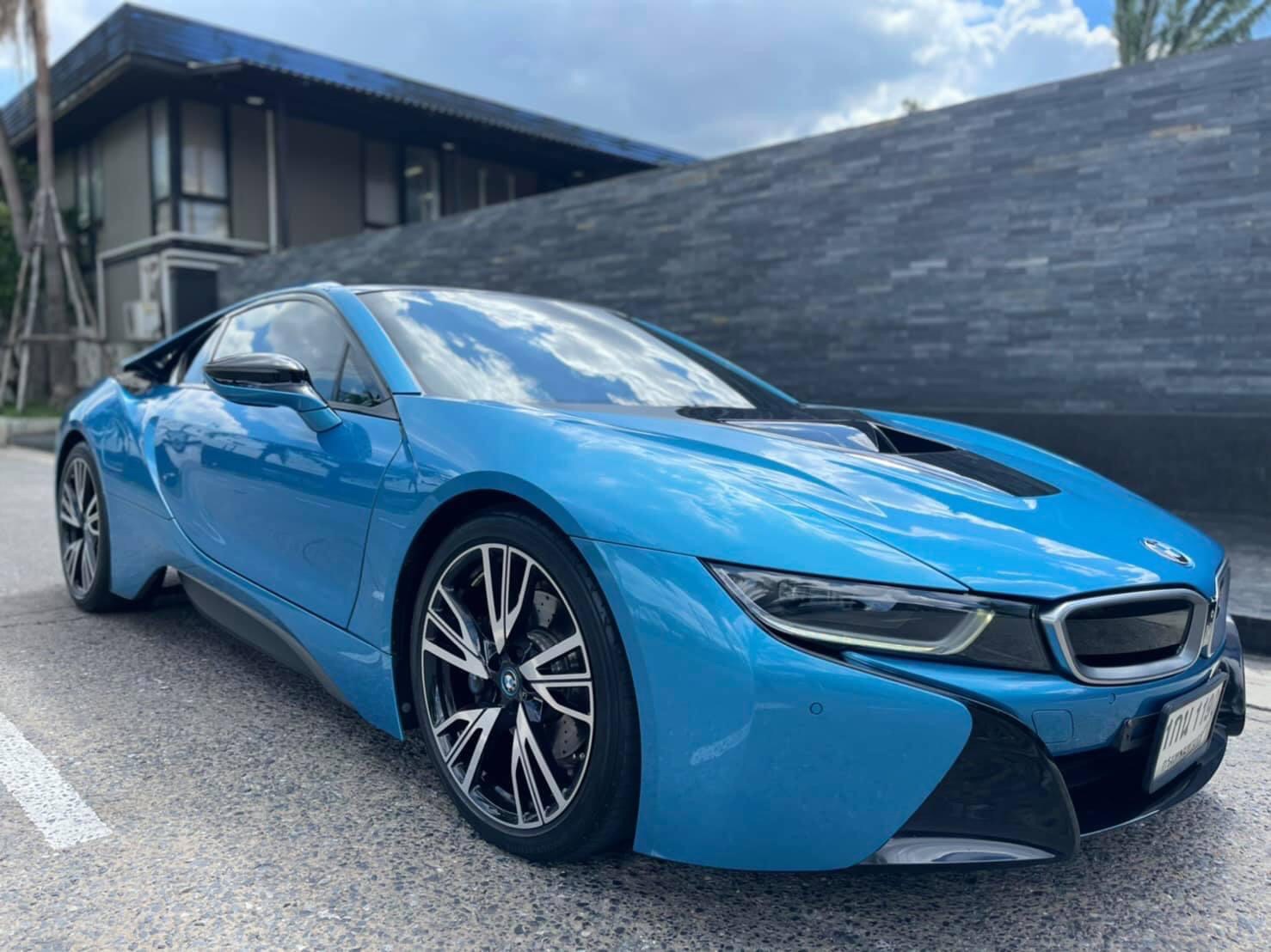 BMW I8 pure impuse ปี 2015 สีน้ำเงิน