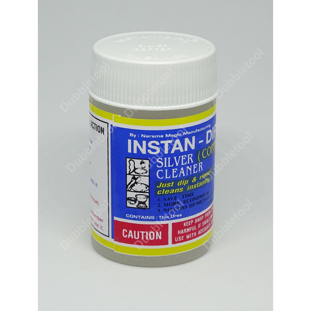 น้ำยาล้างเครื่องประดับ INSTAN-DIPS ผ้าเช็ดขัดเงางาน BERNER เซตทำความสะอาดเครื่องประดับ