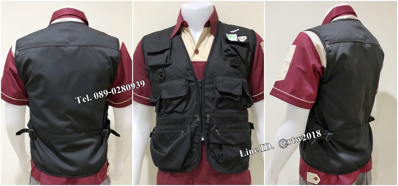 รหัส J4 : เสื้อกั๊กสีดำ